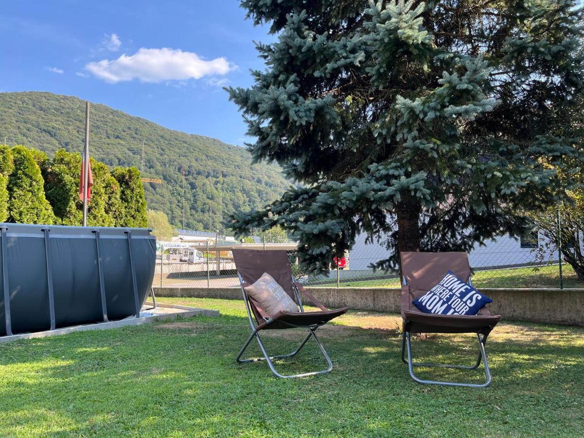 Готель Casa Stefania Con Giardino A Lugano Grancia Екстер'єр фото